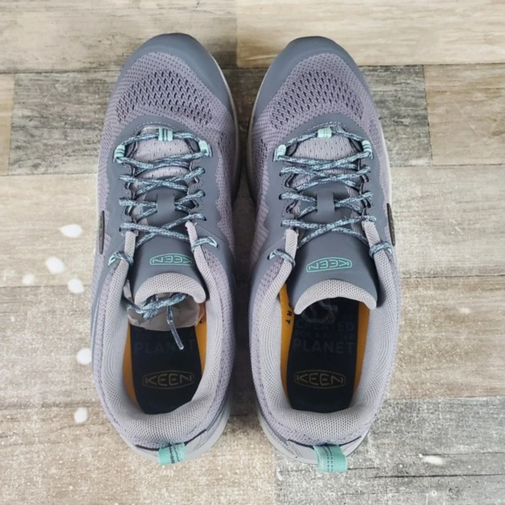 Keen Terradora II‎ Vent Womens Shoes Sz 10.5 Drizzle Ocean Wave Hiking Sneakers